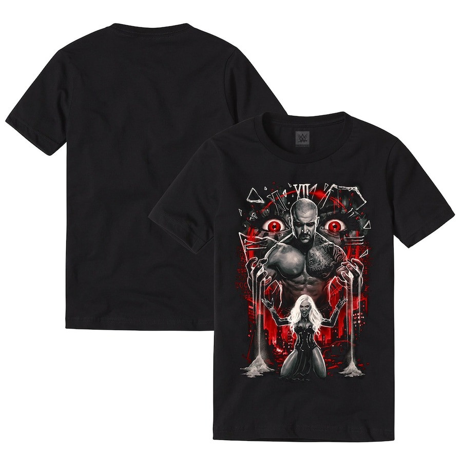 Karrion Kross Shirt Men's Black Karrion Kross & Scarlett Fall & Pray T-Shirt Merch-1 Karrion Kross Shirt Men's Black Karrion Kross & Scarlett Fall & Pray T-Shirt Merch-1