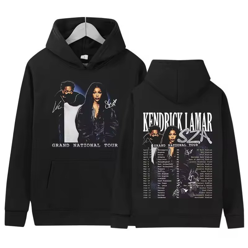 Kendrick And Sza Grand National Tour Merch 2025 Hoodie Kendrick GNX & SZA Clothing Unique-1