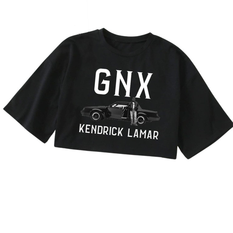 Kendrick GNX Tour Merch Kendrick GNX Crop Top Shirt Women's Fans Gifts For Her-1