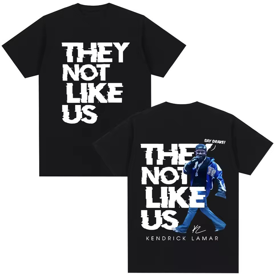 Kendrick Lamar Say Drake They Not Like Us T-Shirt Grand National Tour Merch-1