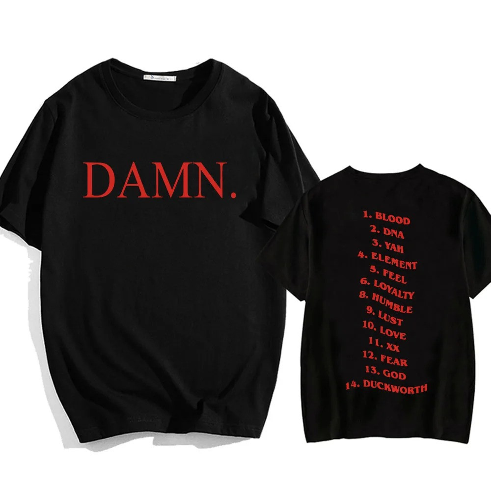 Kendrick Lamar Tour Merch DAMN Kendrick Lamar Album T-shirt Gifts-1