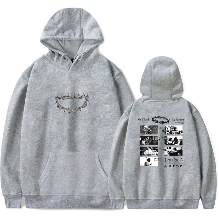 Kendrick Tour Merch Hoodie Kendrick Lamar Mr. Morale & The Big Steppers Hoodie-1