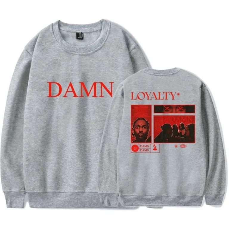 Kendrick Tour Merch Kendrick Lamar DAMN Loyalty Sweatshirt Grand National Tour Merch-1 Kendrick Tour Merch Kendrick Lamar DAMN Loyalty Sweatshirt Grand National Tour Merch-1
