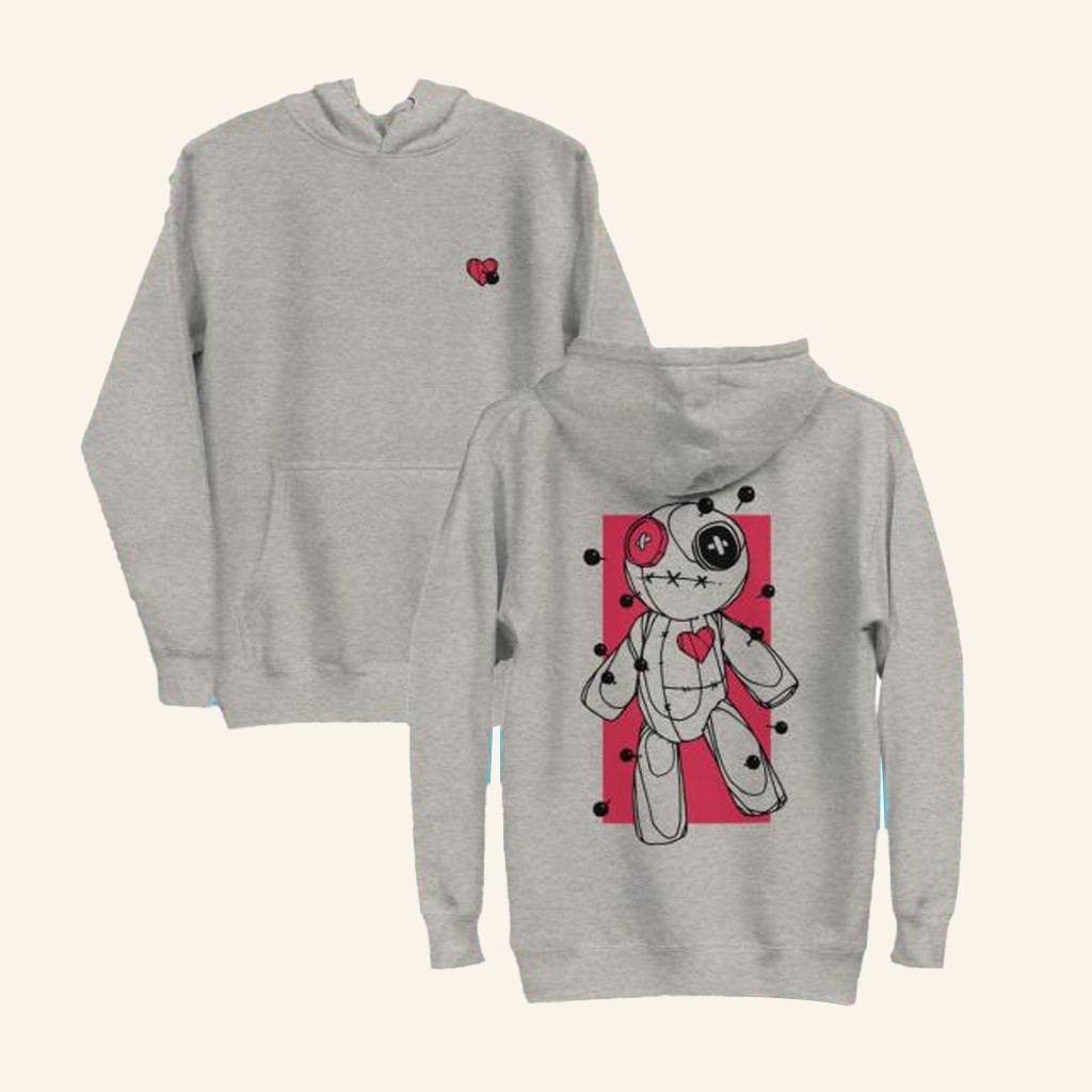 Kinetic Games Merch Voodoo Doll Hoodie Gift Ideas For Boyfriend-1