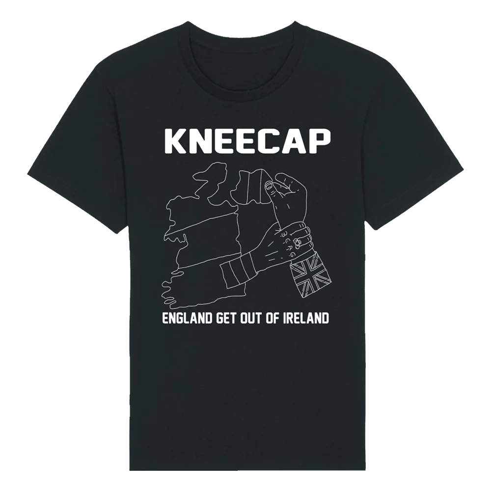 Kneecap Merch England Get Out Of Ireland T-Shirt Best Father's Day Special Gifts Gifts For Fans-1