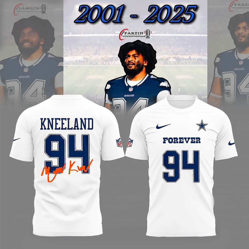 Kneeland Forever 94 T-Shirt Dallas Cowboys Game Day Clothing Marshawn Kneeland Tribute Gifts-1 Kneeland Forever 94 T-Shirt Dallas Cowboys Game Day Clothing Marshawn Kneeland Tribute Gifts-1