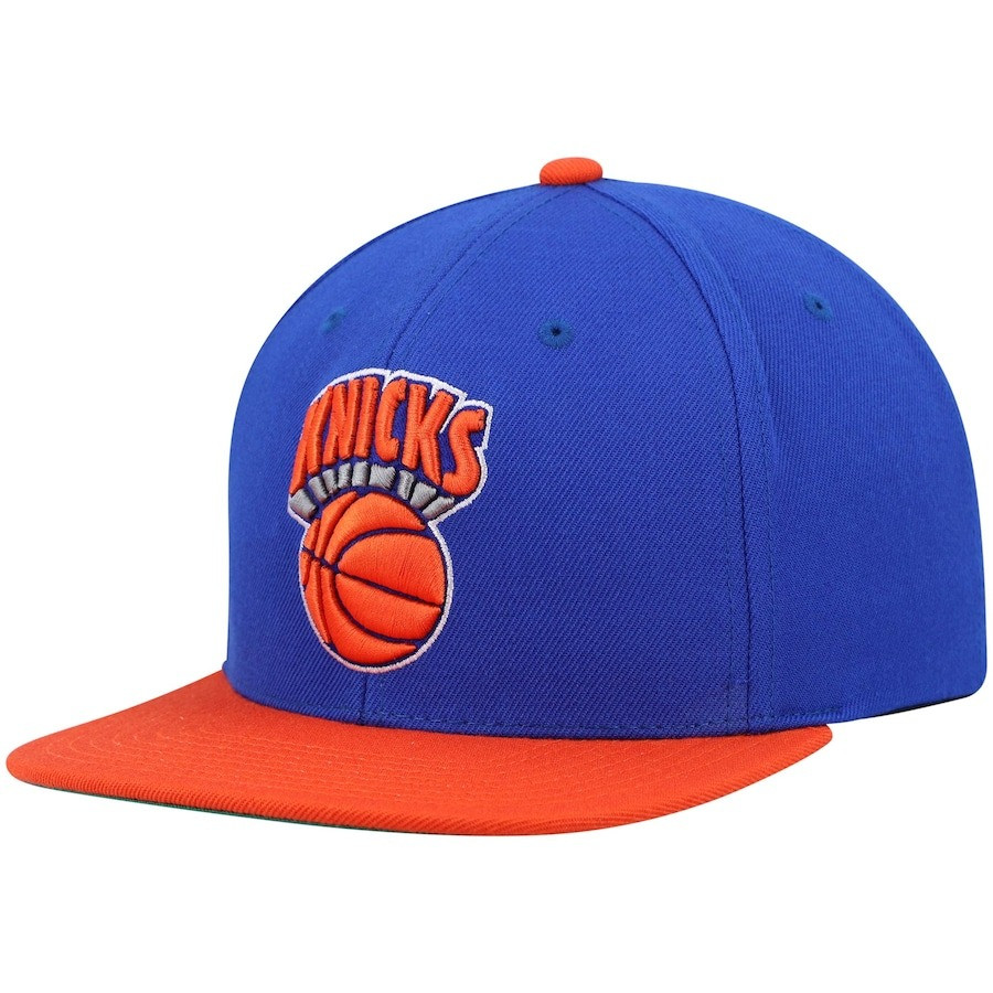 Knicks Hat Blue Orange New York Knicks Hardwood Classics Team Two-Tone Snapback Cap Gifts-1 Knicks Hat Blue Orange New York Knicks Hardwood Classics Team Two-Tone Snapback Cap Gifts-1
