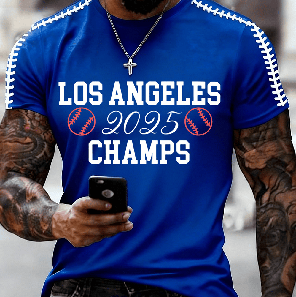 LA Dodger Baseball 2025 Tee Shirt Los Angeles 2025 Champs Unique Baseball Gifts-1