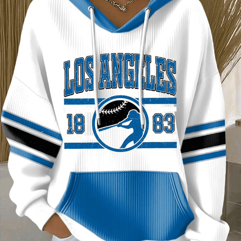 LA Dodger World Series 2025 Hoodie Los Angeles 1883 Baseball Apparel Gifts For Her-1