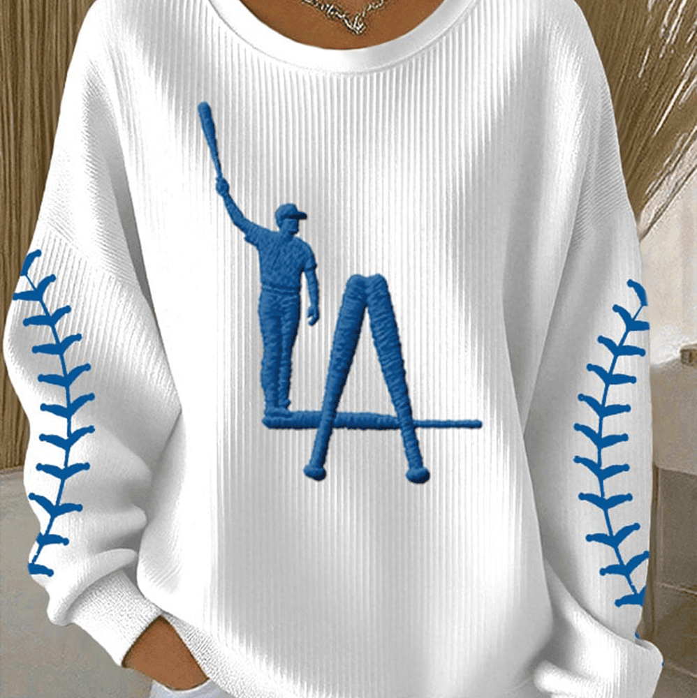 LA Dodger World Series 2025 Sweatshirt Baseball Clothing Baseball Mothers Day Gifts-1