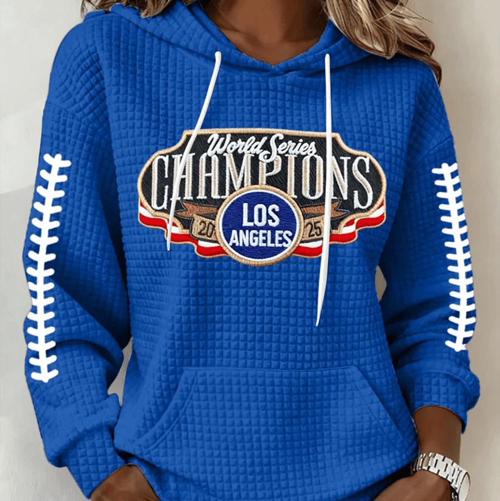LA Dodger World Series Champions 2025 Hoodie Dodgers World Series 2025 Gifts For Her-1