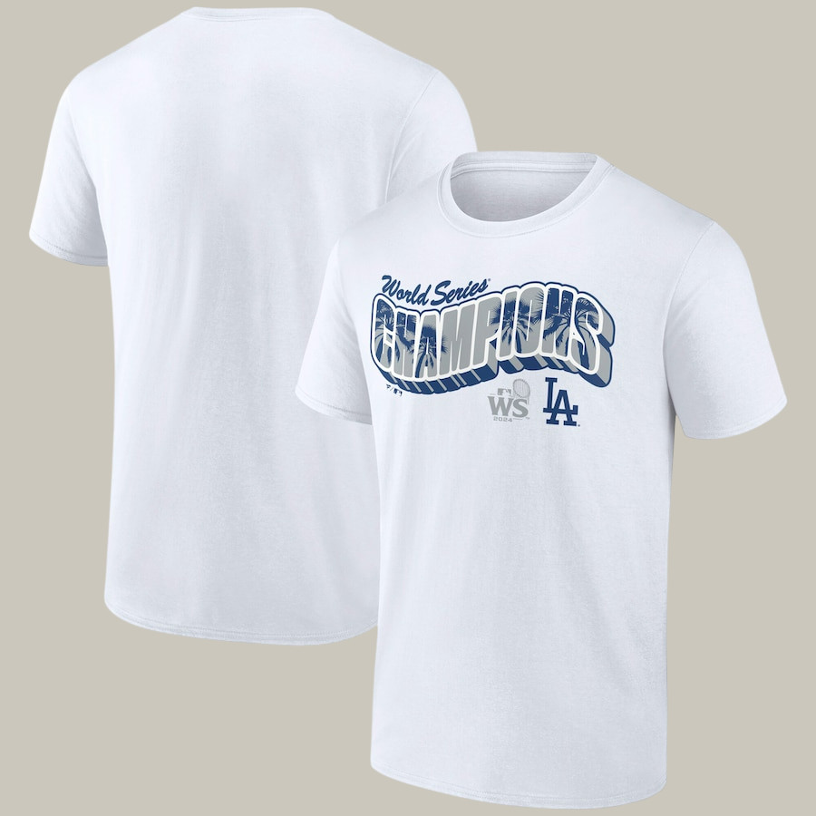 LA Dodgers 2025 World Series Champions Tee Shirt Dodgers Youth Tee Baseball Themed Gifts-1
