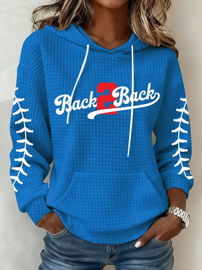 LA Dodgers Back To Back World Series Champions 2025 Hoodie Back 2 Back Dodgers Merch-1
