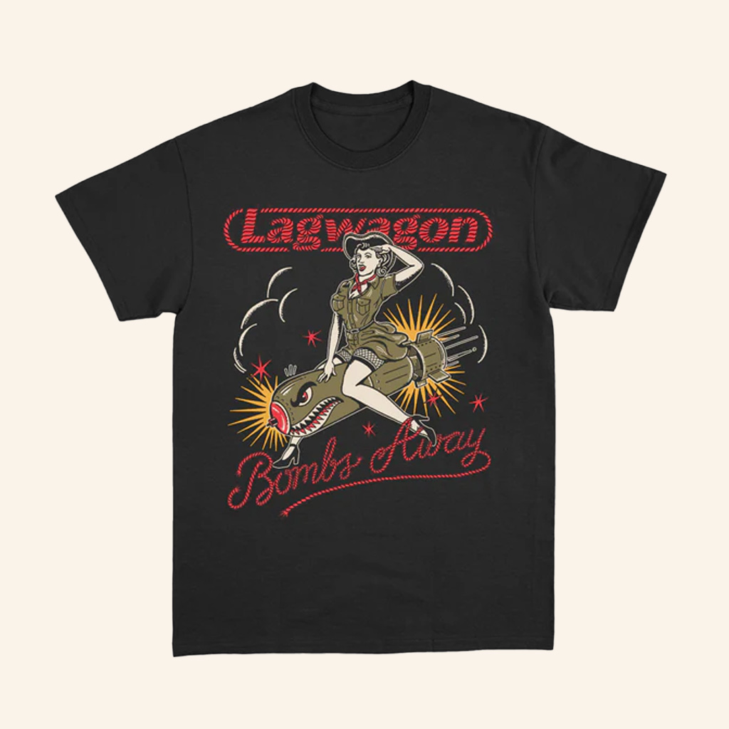 Lagwagon Merch Bombs Away T-Shirt Best Gifts For Boyfriend-1