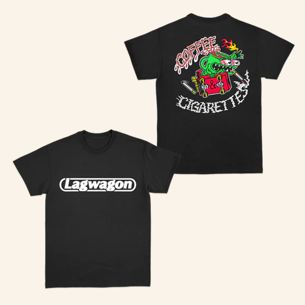 Lagwagon Merch Coffee And Cigarettes T-Shirt Best Gifts For Him-1