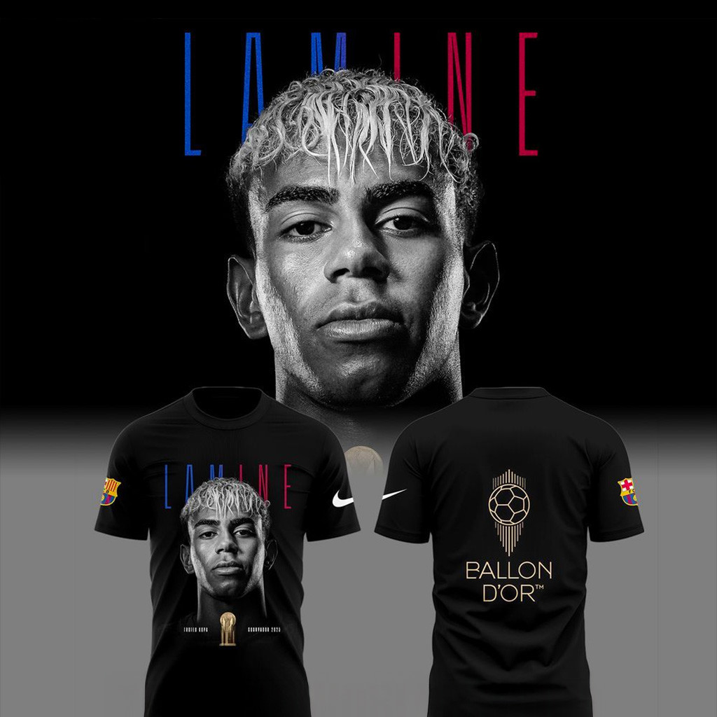Lamine Yamal Trofeu Kopa Guavandor 2025 T-Shirt Lamine Yamal Merch Gift For Fans-1