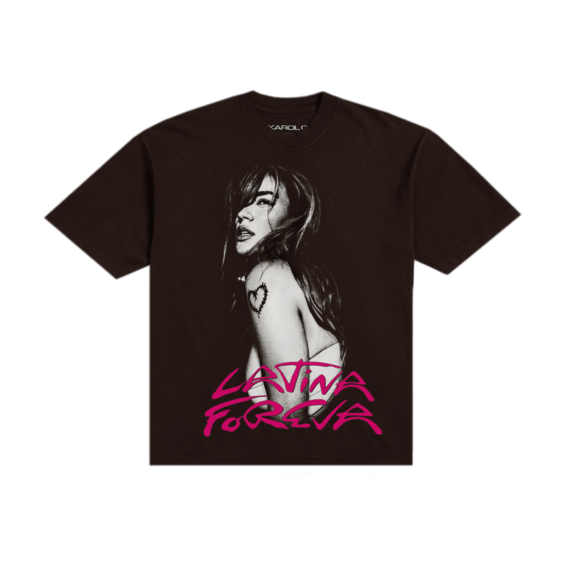 Latina Foreva Tee Karol G Merch T-Shirt Gifts For Music Lovers Birthday Gifts For Besties-1