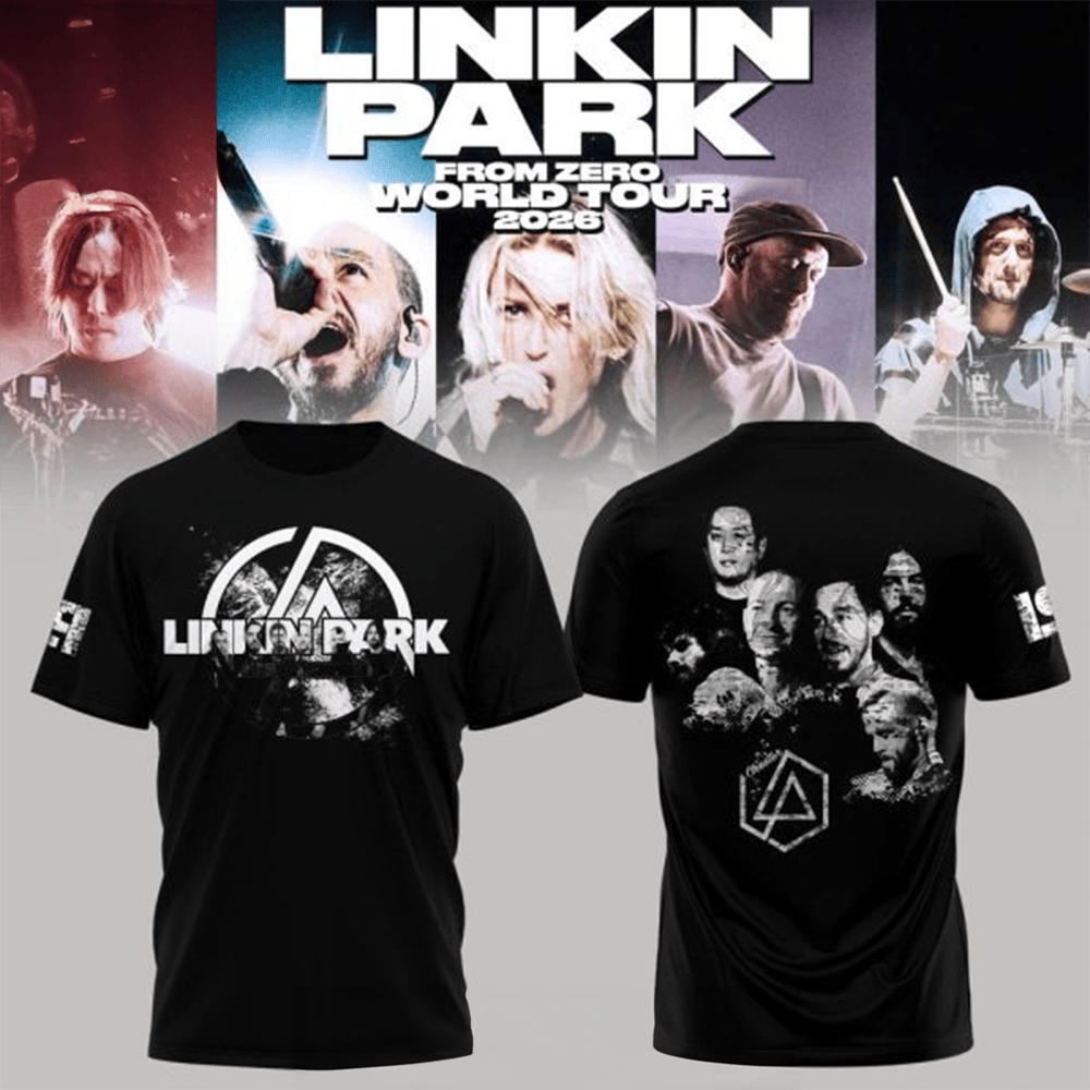 Linkin Park 2026 From Zero World Tour T-Shirt Linkin Park Tour Merch Rock Band Fans Gifts-1