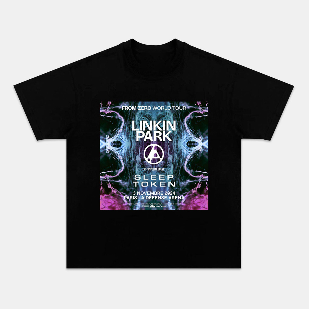 Linkin Park And From Zero World Tour Graphic T-Shirt Fan Merch Christmas Gifts For Friends-1
