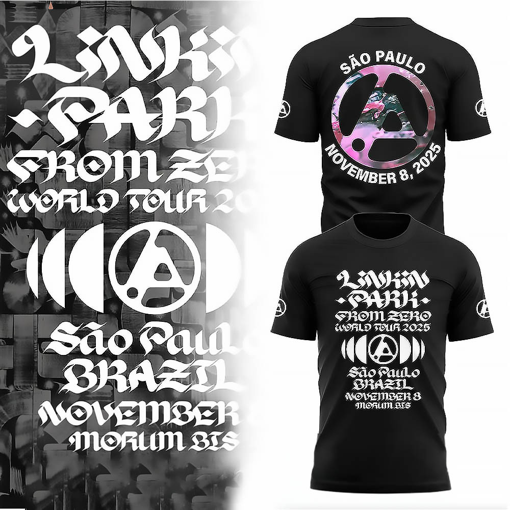Linkin Park From Zero World Tour 2025 T-Shirt Linkin Park Concert Merch Nov 8 2025 Apparel Gift-1 Linkin Park From Zero World Tour 2025 T-Shirt Linkin Park Concert Merch Nov 8 2025 Apparel Gift-1