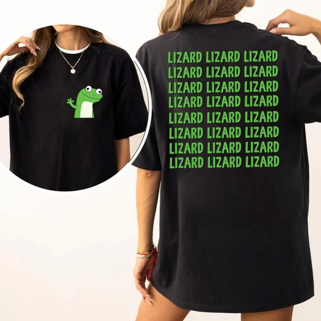 Lizard Lizard Lizard Meme Shirt Funny Gifts For Girlfriend-1