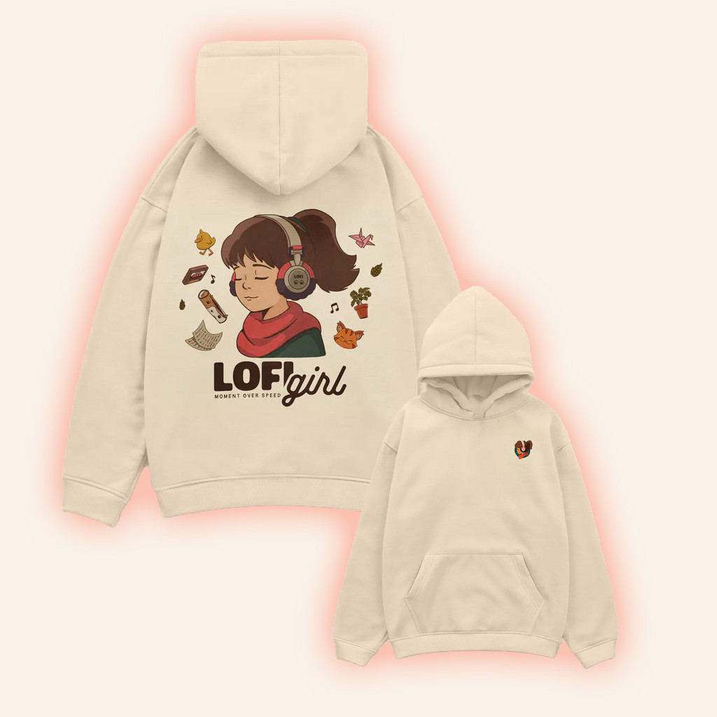 Lofi Girl Back To School Hoodie Birthday Gift Ideas For Girlfriend-1