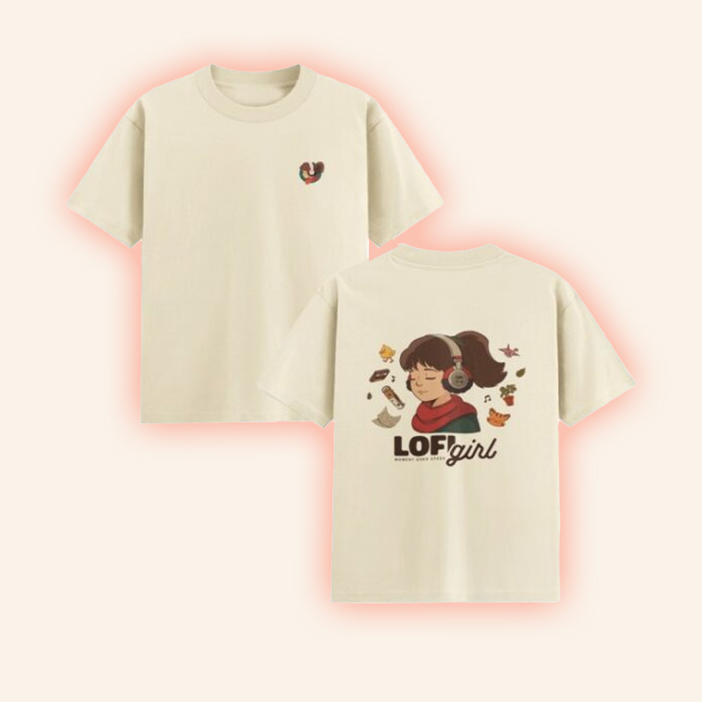 Lofi Girl Merch Lofi Girl Back To School Shirt Birthday Gift Ideas For Daughter-1