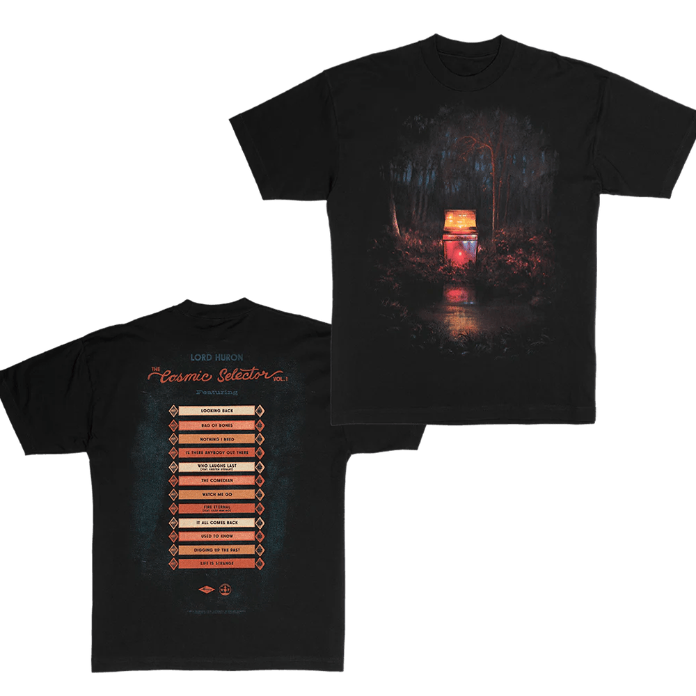 Lord Huron Merch T-Shirt The Cosmic Selector Vol. 1 Concert Tour Merch Fan Gifts-1