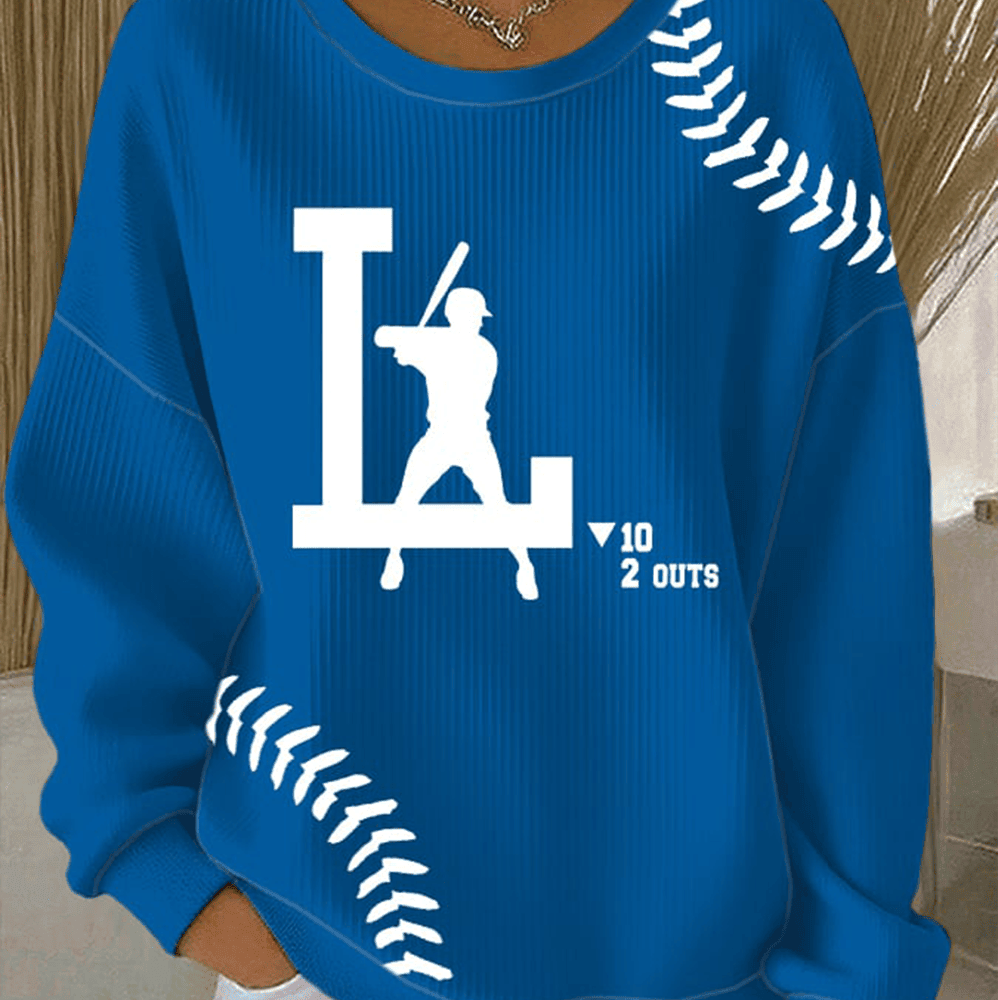 Los Angeles Baseball 2025 Sweatshirt Game Day Merch Baseball Clothing Dodgers Gifts-1