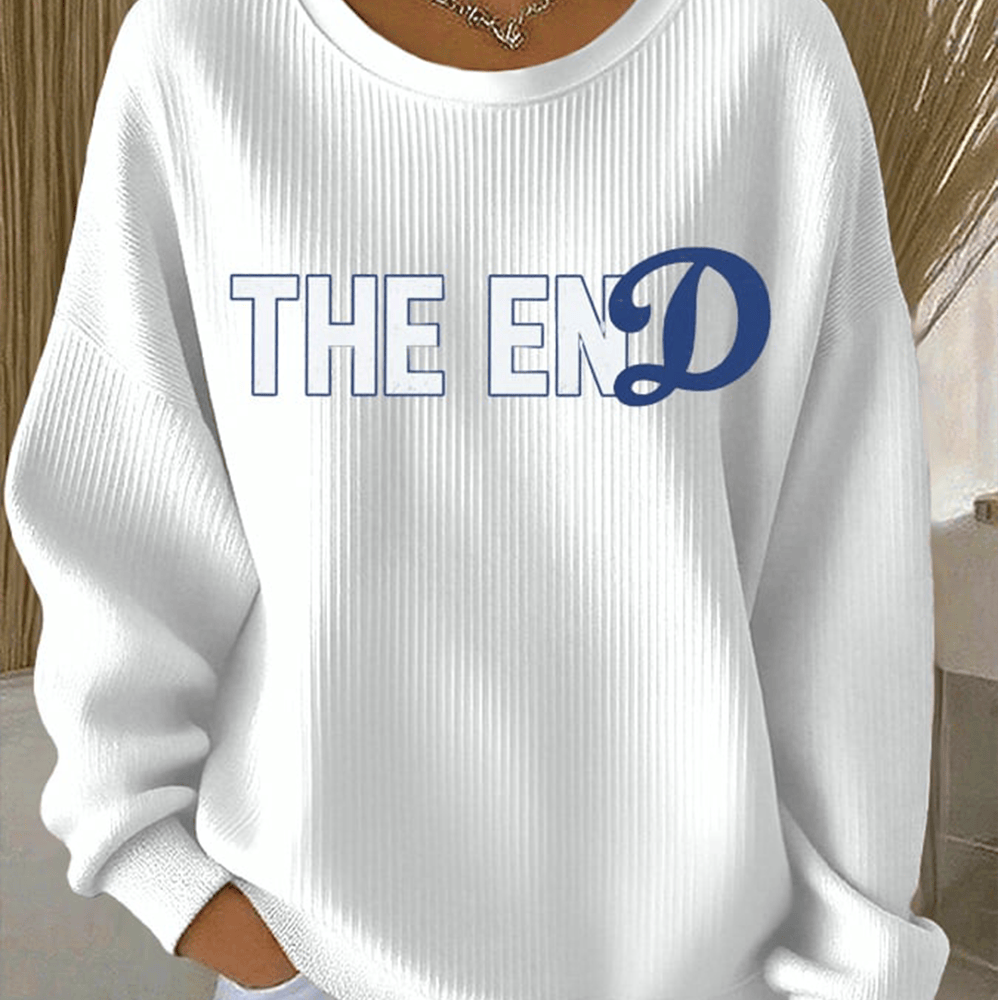 Los Angeles Baseball Team Sweatshirt The End Baseball Apparel Sport Christmas Gifts-1