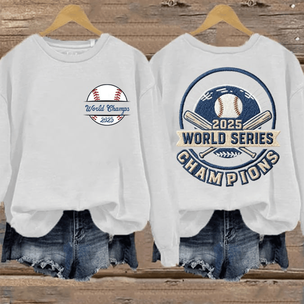 Los Angeles Dodger 2025 World Series Champs Sweatshirt Back To Back Champions Gift Ideas-1