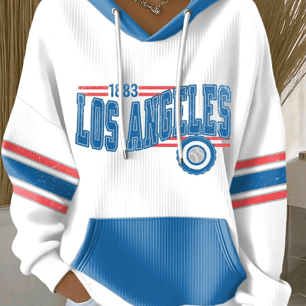Los Angeles Dodger Baseball Hoodie 1883 Los Angeles Baseball Merch Dodgers Gifts-1 Los Angeles Dodger Baseball Hoodie 1883 Los Angeles Baseball Merch Dodgers Gifts-1
