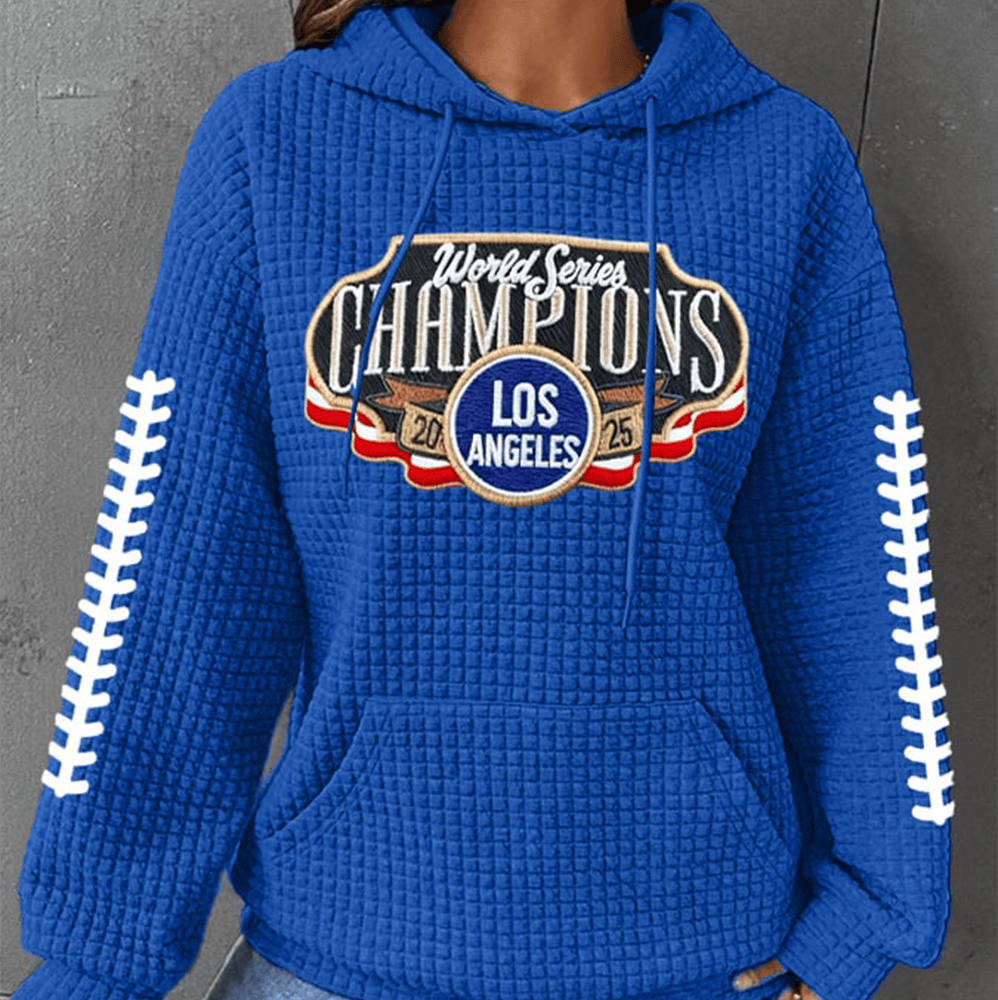 Los Angeles Dodgers 2025 Baseball Hoodie World Series Champions 2025 Baseball Fan Gifts-1