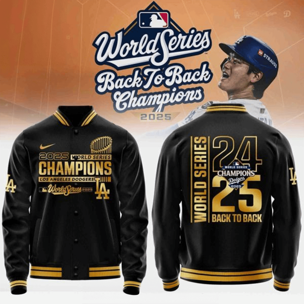 Los Angeles Dodgers 2025 Jacket 9X World Series Champs Apparel LA Dodgers Fans Gifts-1
