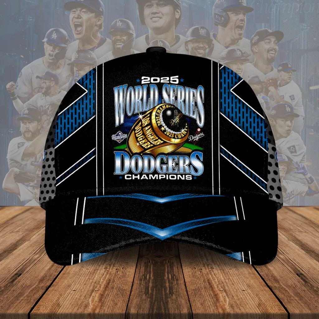 Los Angeles Dodgers 2025 World Series Champions Hat Dodgers Back To Back Champions Hat Fan Merch-1 Los Angeles Dodgers 2025 World Series Champions Hat Dodgers Back To Back Champions Hat Fan Merch-1