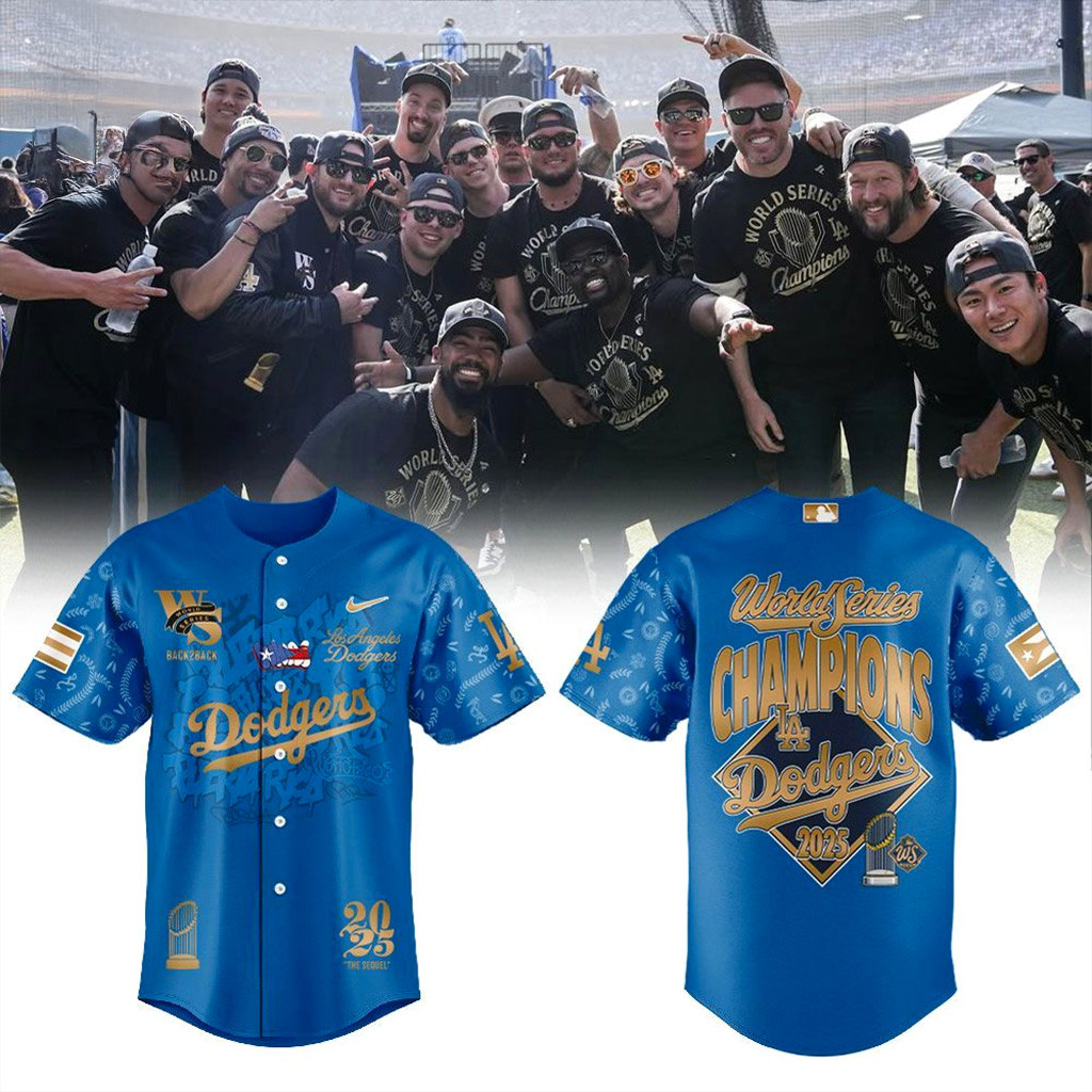 Los Angeles Dodgers 2025 World Series Championship Jersey Puerto Rico Theme 2025 Jersey-1 Los Angeles Dodgers 2025 World Series Championship Jersey Puerto Rico Theme 2025 Jersey-1