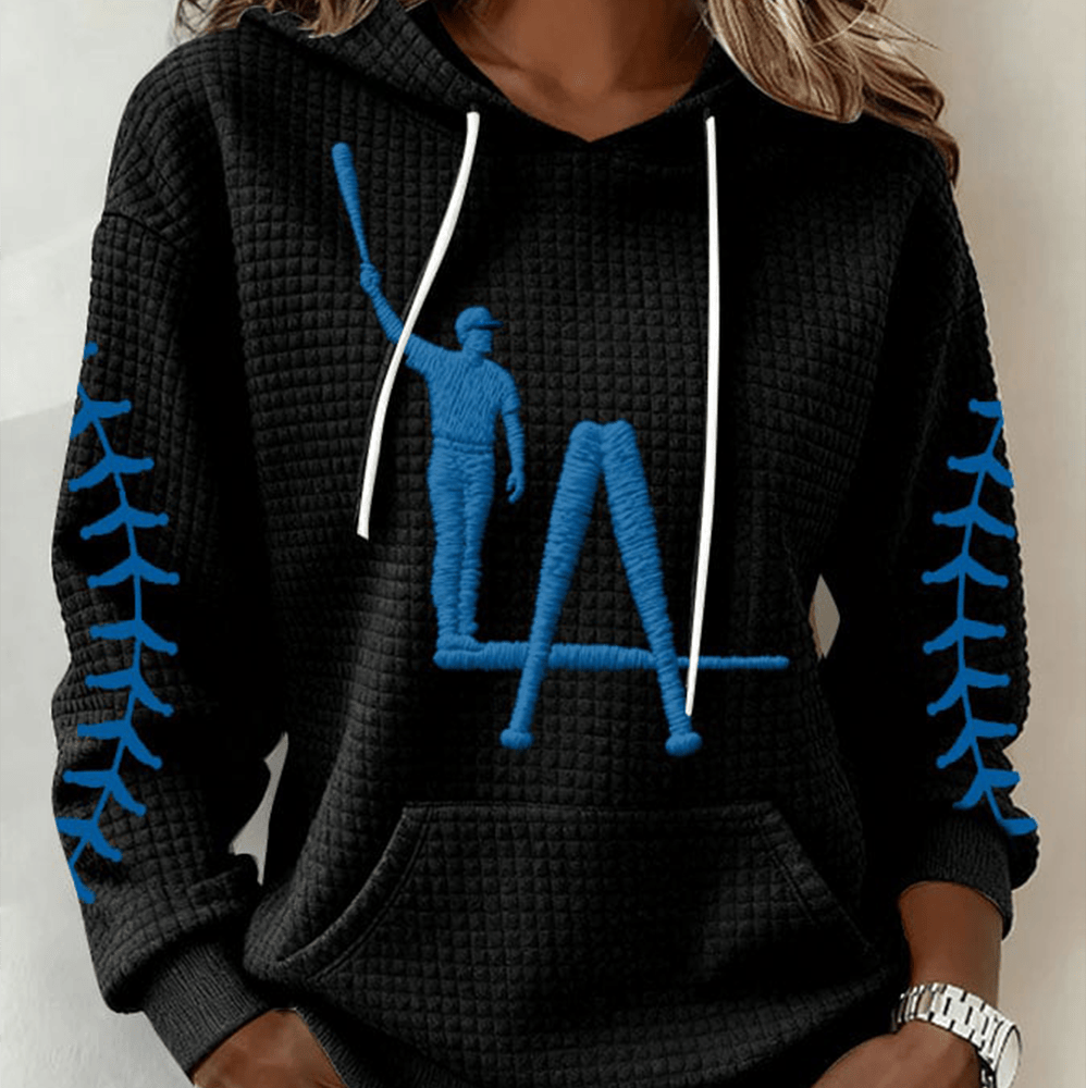 Los Angeles Dodgers Baseball Hoodie Sports Fan Hoodie Game Day Outfit Gifts For Him-1 Los Angeles Dodgers Baseball Hoodie Sports Fan Hoodie Game Day Outfit Gifts For Him-1