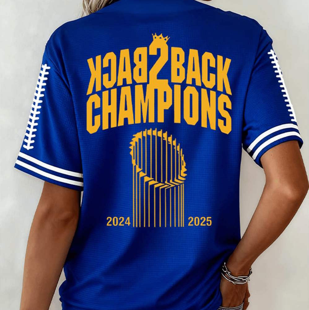 Los Angeles Dodgers Baseball Jersey Back 2 Back 2024 2025 Game Day Merch Dodgers Gifts-1