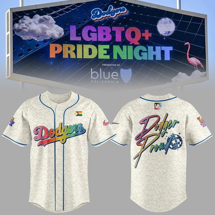 Los Angeles Dodgers Pride Month Jersey 2025 Baseball LGBTQ+ Dodgers Fan Merch Gifts-1 Los Angeles Dodgers Pride Month Jersey 2025 Baseball LGBTQ+ Dodgers Fan Merch Gifts-1