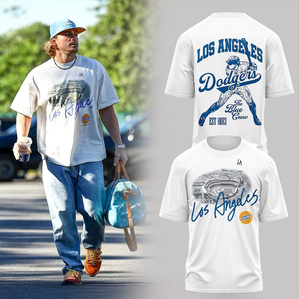 Los Angeles Dodgers The Blue Crew T-Shirt Dodgers Merch Xmas Gifts For Him-1
