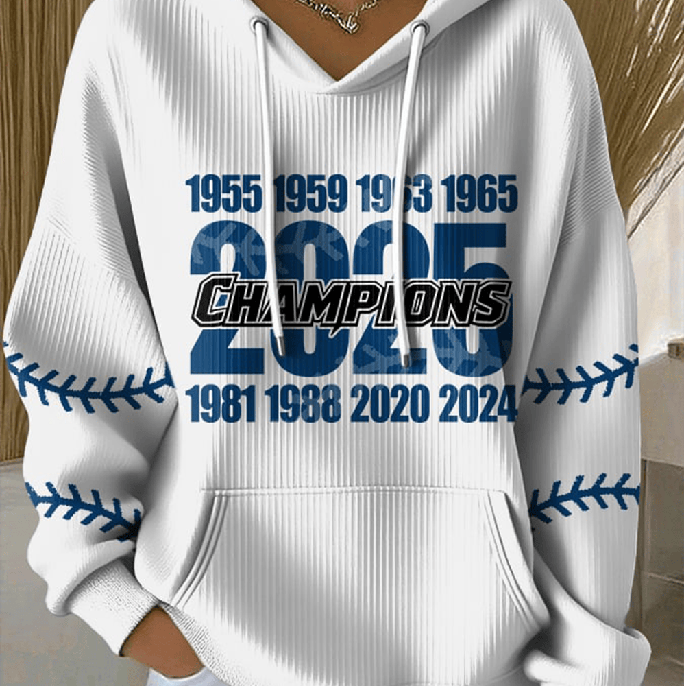 Los Angeles Dodgers World Series Champions 2025 Hoodie Back To Back Champions Dodgers Gifts-1