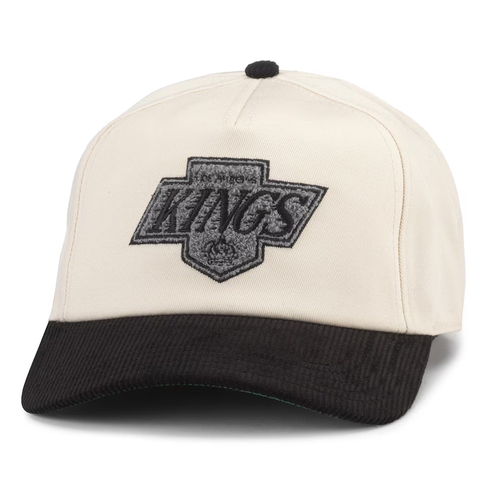 Los Angeles Kings American Needle White Black Hat Cool Gifts For Hockey Fans-1