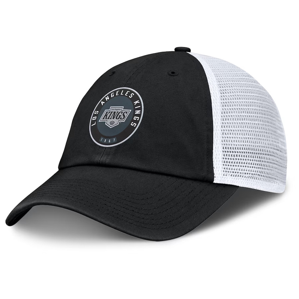 Los Angeles Kings Fanatics Black White Trucker Hat Unique Gifts For Hockey Lovers-1 Los Angeles Kings Fanatics Black White Trucker Hat Unique Gifts For Hockey Lovers-1