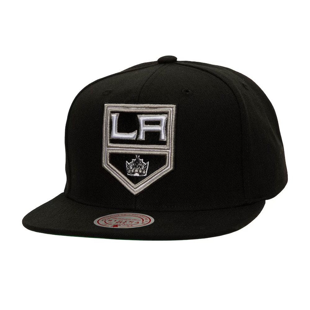 Los Angeles Kings Mitchell And Ness Black Snapback Hat Best Gifts For Hockey Fans-1 Los Angeles Kings Mitchell And Ness Black Snapback Hat Best Gifts For Hockey Fans-1