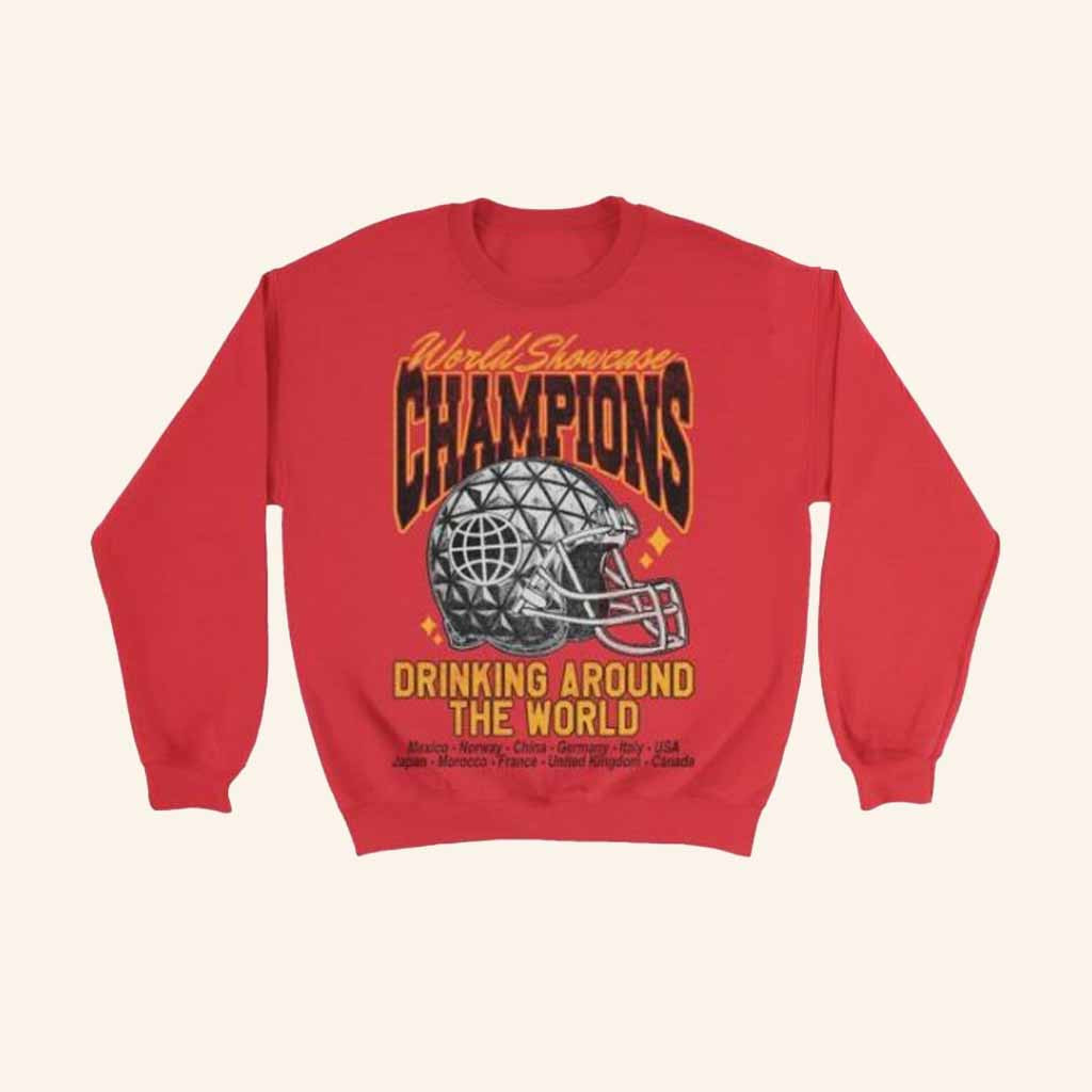 Lost Bros Merch World Showcase Champions Sweatshirt Birthday Present For Dad-1