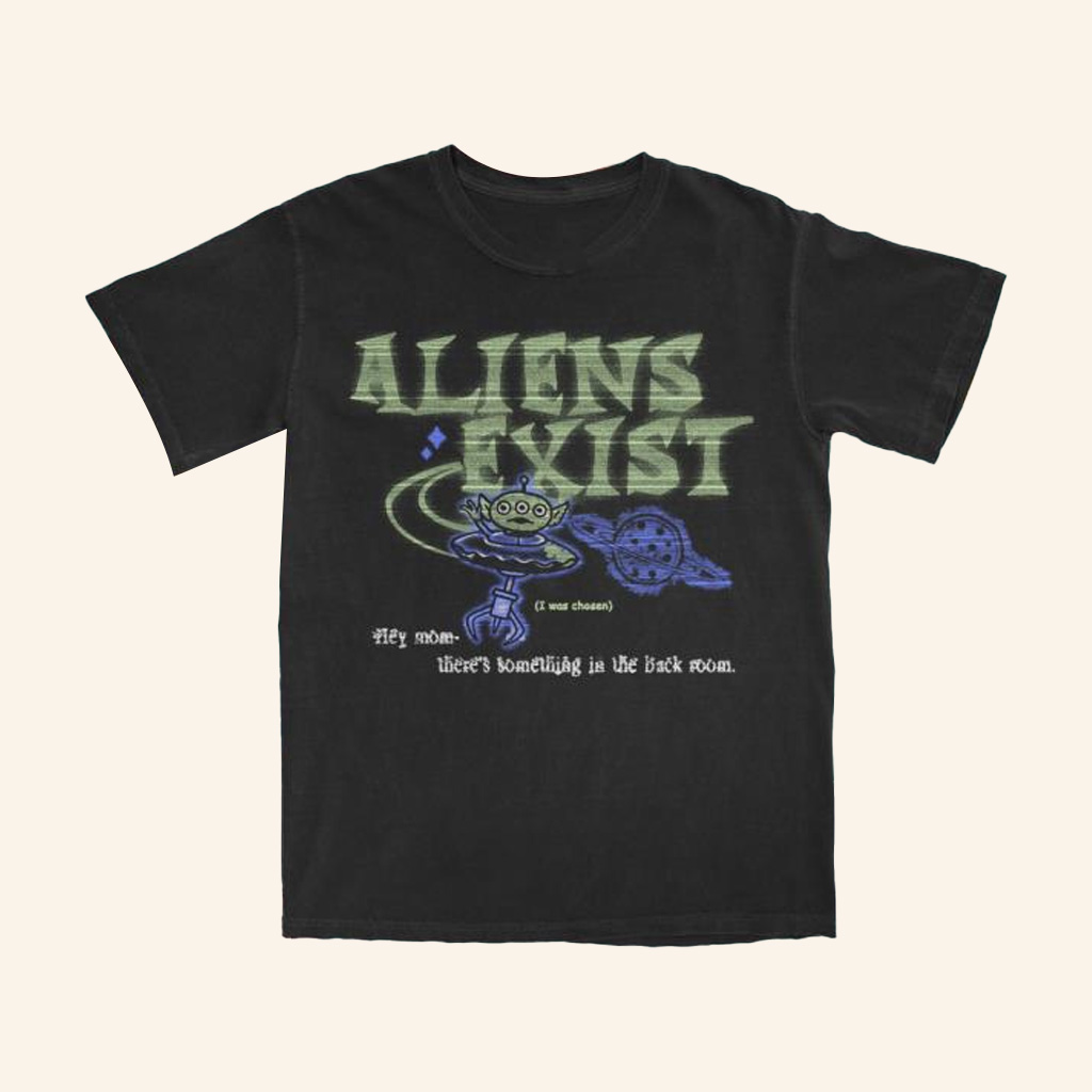 Lost Bros Trading Co Merch Aliens Exist T-Shirt Gifts For Father-1