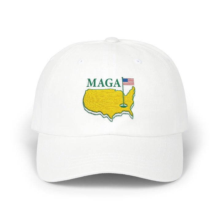 MAGA Golf Map Hat The Master Tournament Trump MAGA Ball Hat Classic Dad Cap Gifts-1