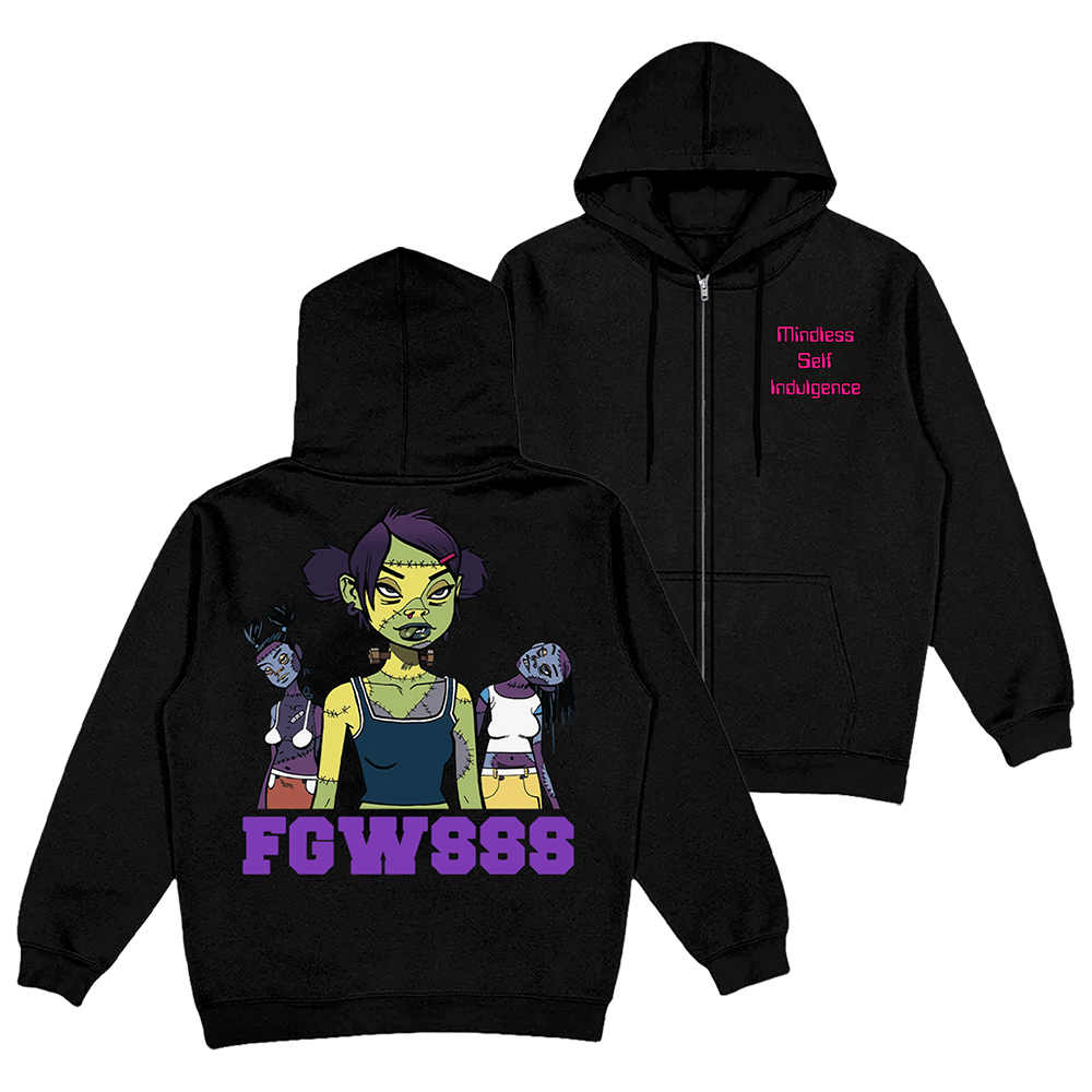 MSI Merch Mindless Self Indulgence Merchandise FGWSSS Zip Up Hoodie Gifts For Fans-1