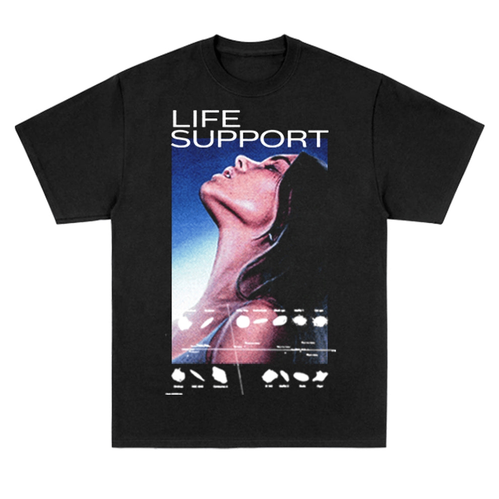 Madison Beer Merch T-Shirt Life Support Tour US Photo Date Shirt Concert Tour Merchandise-1