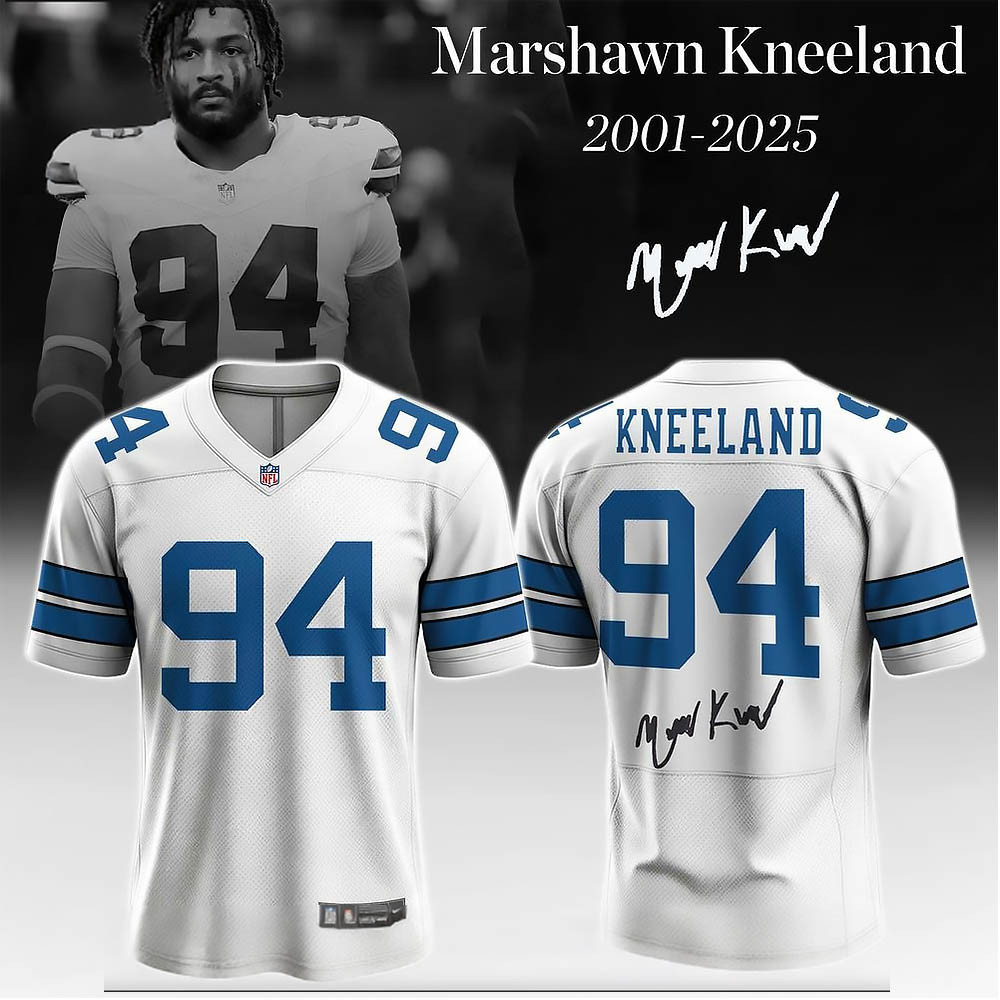 Marshawn Kneeland 94 Jersey Dallas Cowboys Clothing Marshawn Kneeland Commemorative Gifts-1